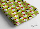 Christmas Digital Printed Fabric For Kid's Garment